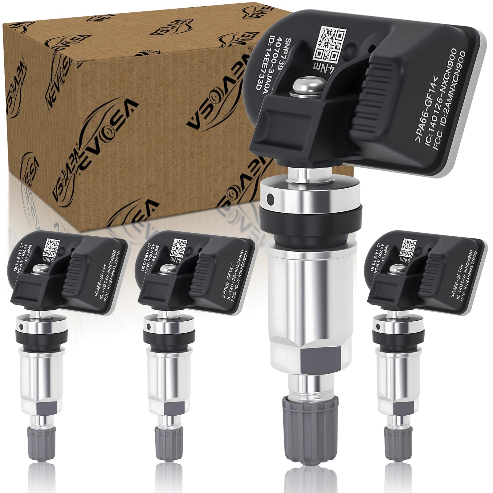 Amazon.com: TPMS Sensors Set of 4 - tire Pressure Sensor